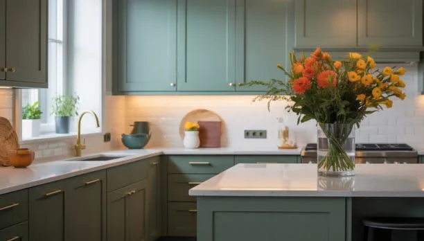 green-kitchen-cabinet-ideas