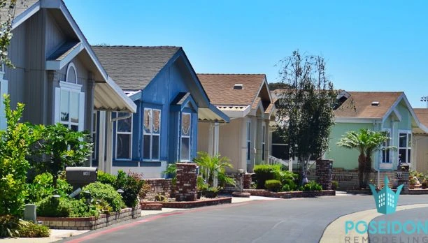 A picturesque view of colorful, well-maintained homes on a quiet street, illustrating the local reach of our team while Serving Temecula's Unique Neighborhoods in 2026.